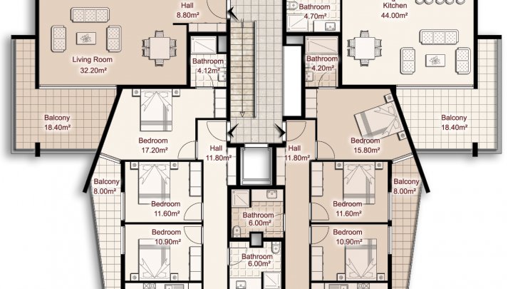 Elegance Residence 2 Neubauprojekt mit Meerblick - auch für Kapitalanleger interessant - noch 5 exklusive Wohnungen verfügbar -