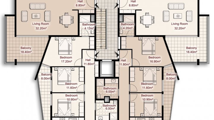 Elegance Residence 2 Neubauprojekt mit Meerblick - auch für Kapitalanleger interessant - noch 5 exklusive Wohnungen verfügbar -