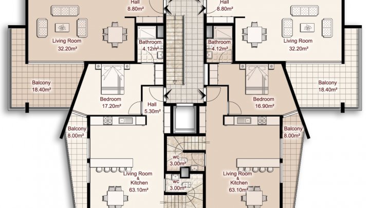 Elegance Residence 2 Neubauprojekt mit Meerblick - auch für Kapitalanleger interessant - noch 5 exklusive Wohnungen verfügbar -