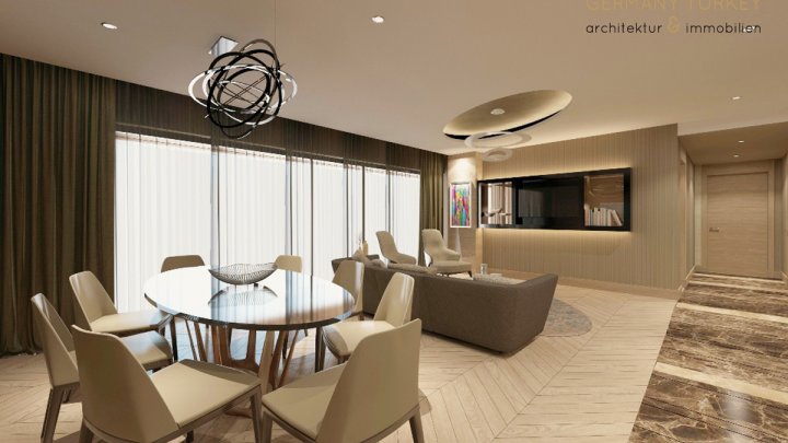 Residence mit 413 private Apartments und 200 Hotelzimmer