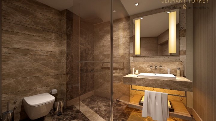 Residence mit 413 private Apartments und 200 Hotelzimmer