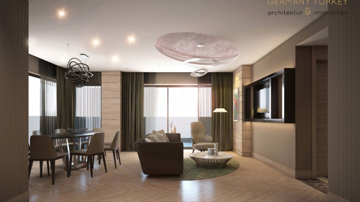 Residence mit 413 private Apartments und 200 Hotelzimmer