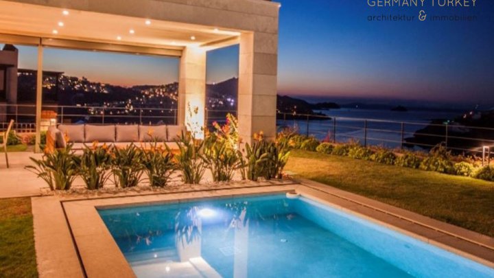 Luxusvilla mit Panoramablick