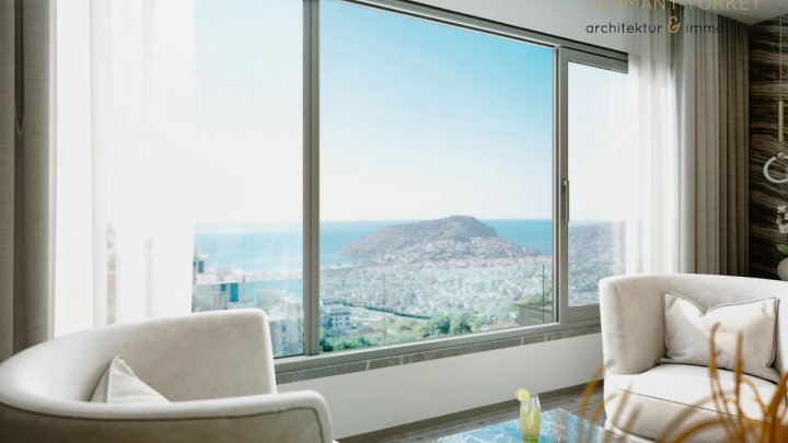 Villen mit extravagantem Design