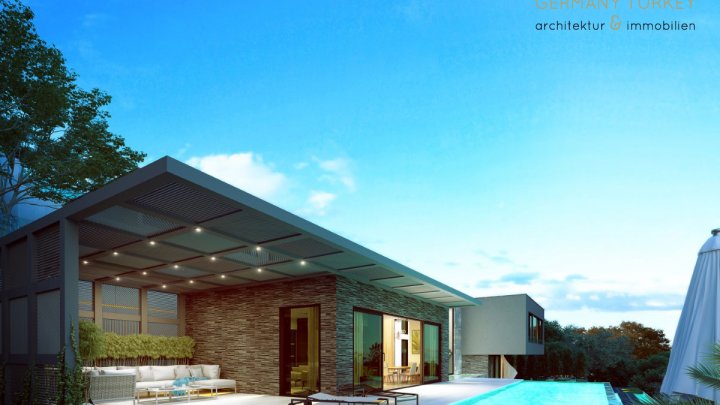 Villen mit extravagantem Design