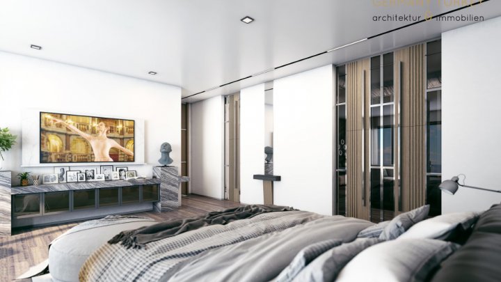 Villen mit extravagantem Design