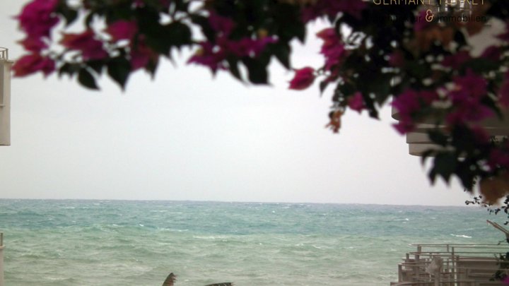 Wohnanlage direkt am Strand und Meerblick