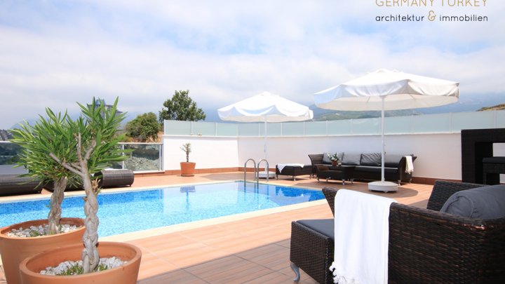 Villa mit Panoramablick
