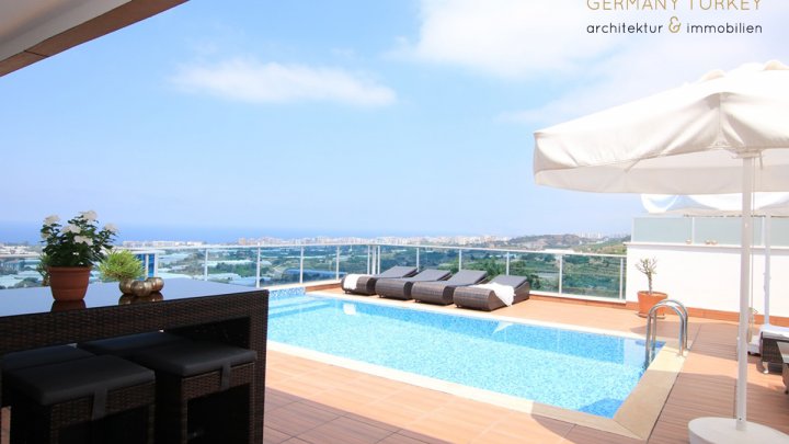 Villa mit Panoramablick